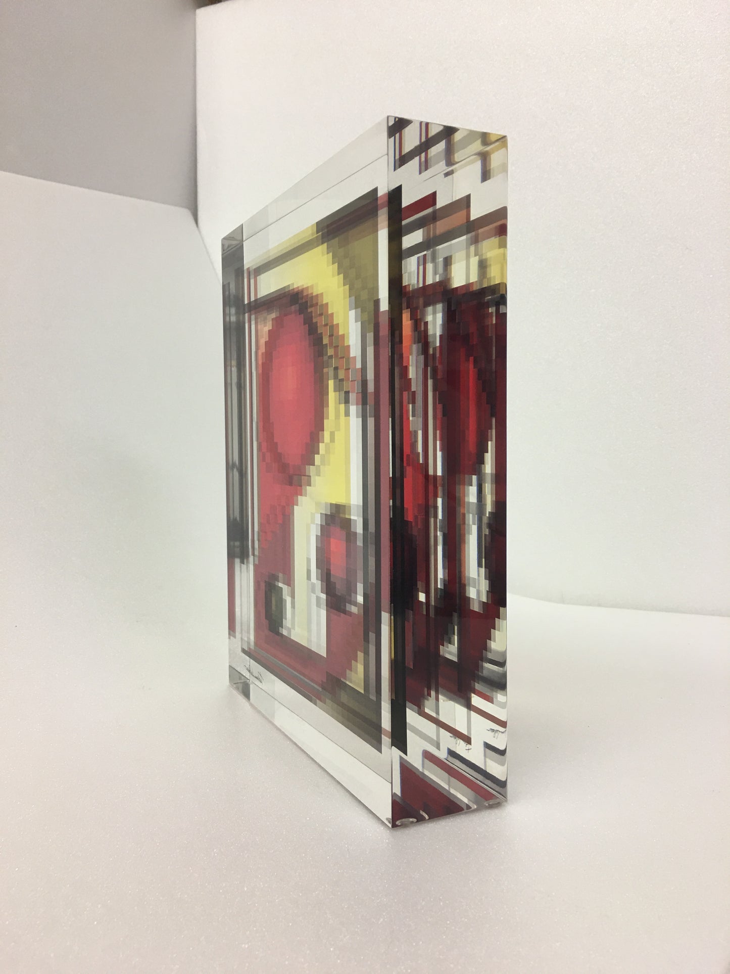 Sculpture "Optique vision" "PIXELS" Tatiana Lebedev