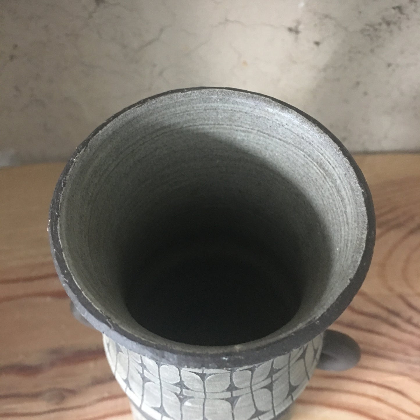 Ulla Winblad ensemble vase et coupole en grès "Alingsås Keramik" circa 60