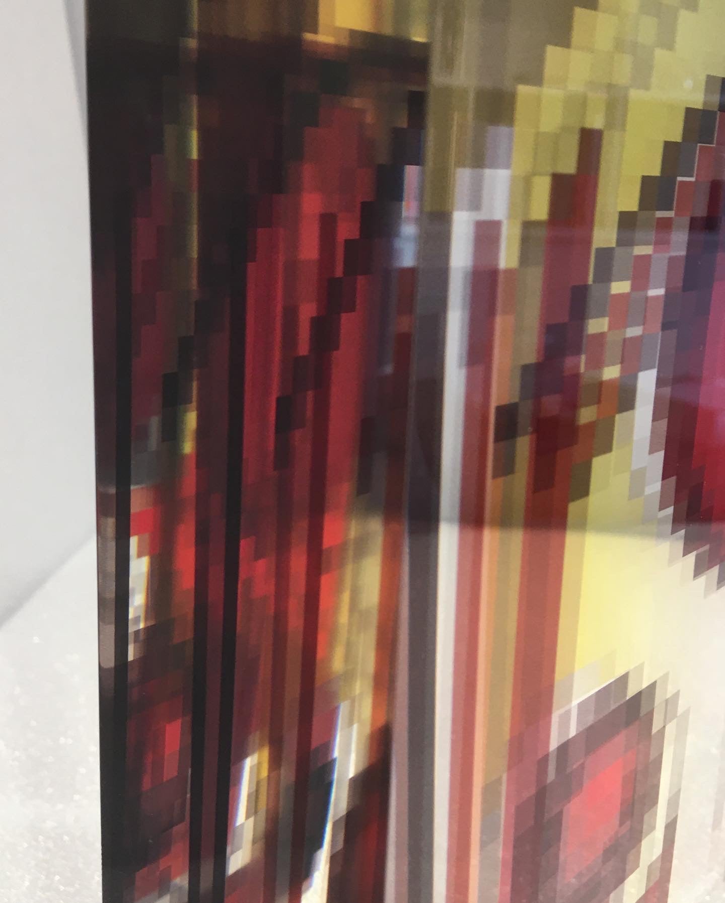 Sculpture "Optique vision" "PIXELS" Tatiana Lebedev