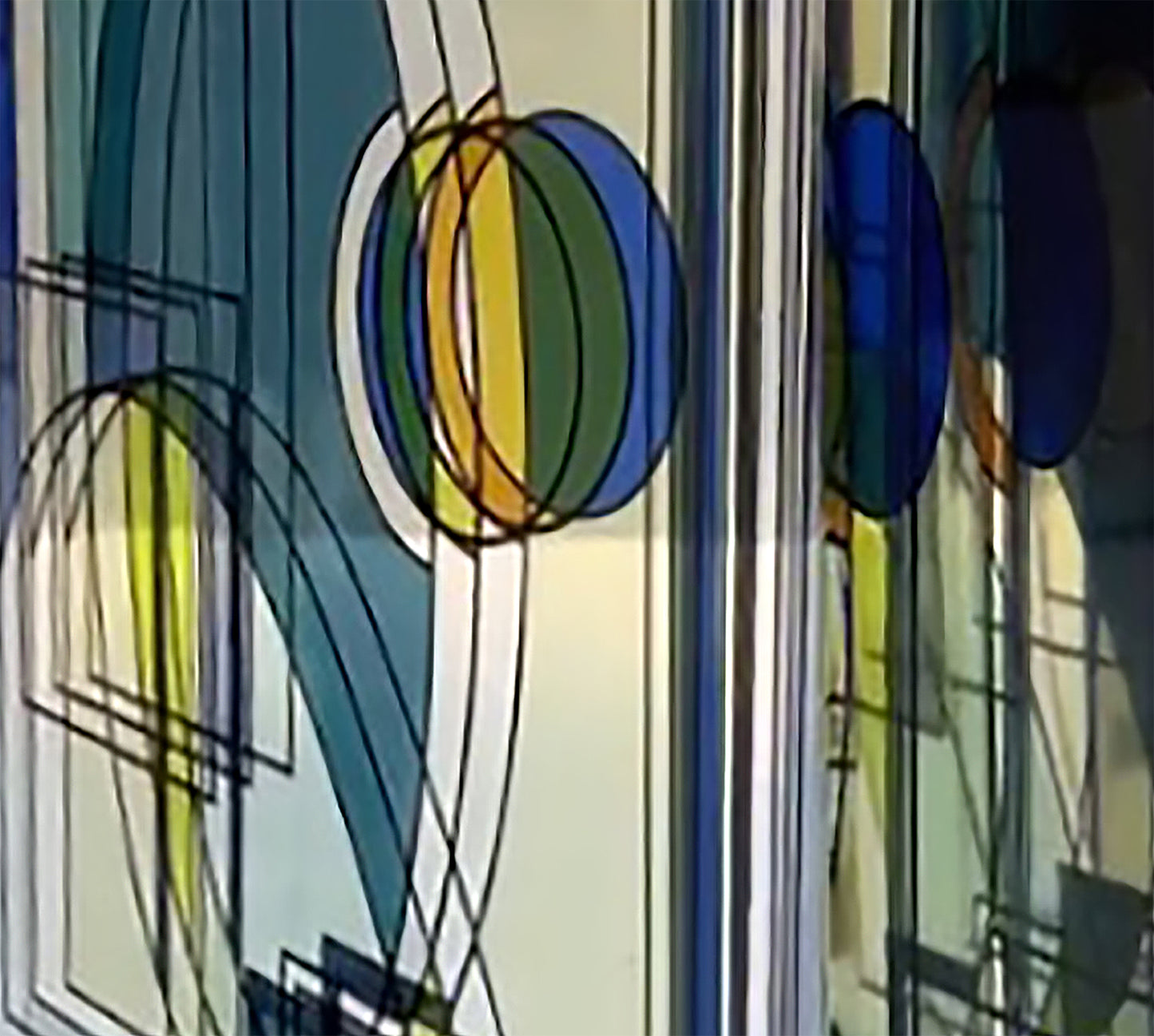Sculpture "Optique vision_ "BLEU" Tatiana Lebedev