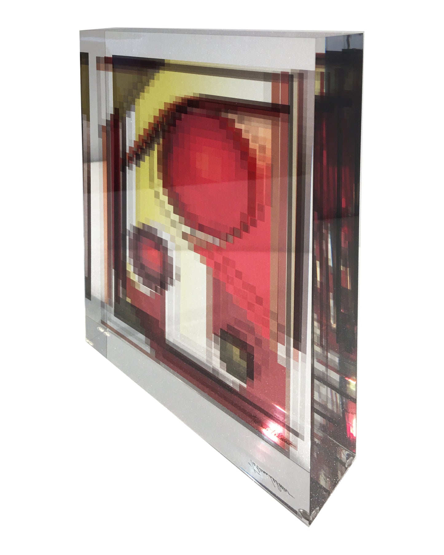 Sculpture "Optique vision" "PIXELS" Tatiana Lebedev