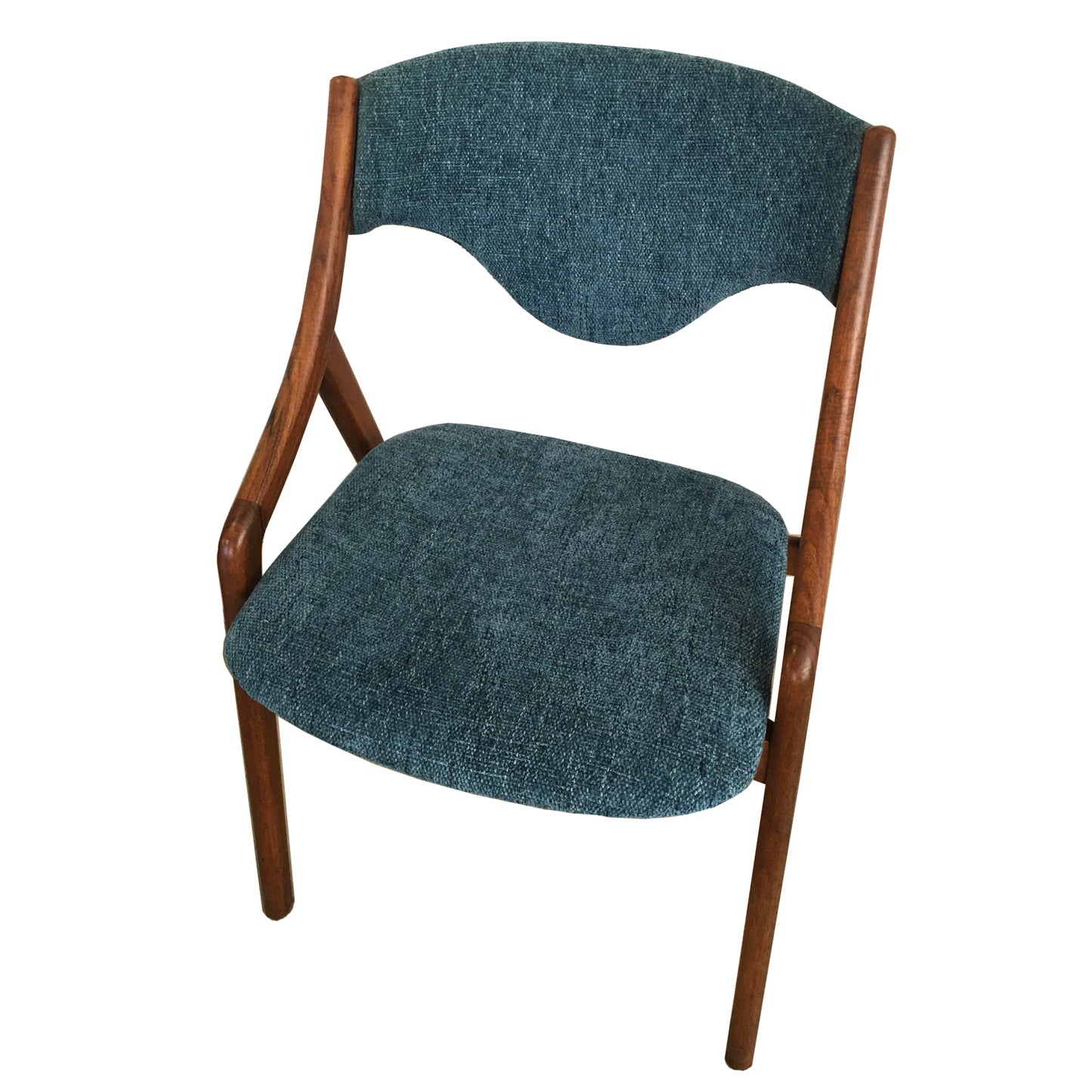 Fauteuil de bureau en teck danois 60's