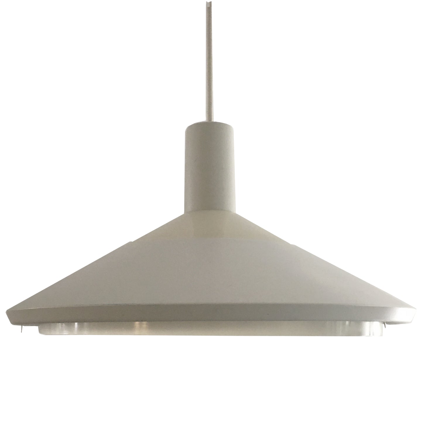 Suspension Klassependel Blanc , par Louis Poulsen, Danemark 1965