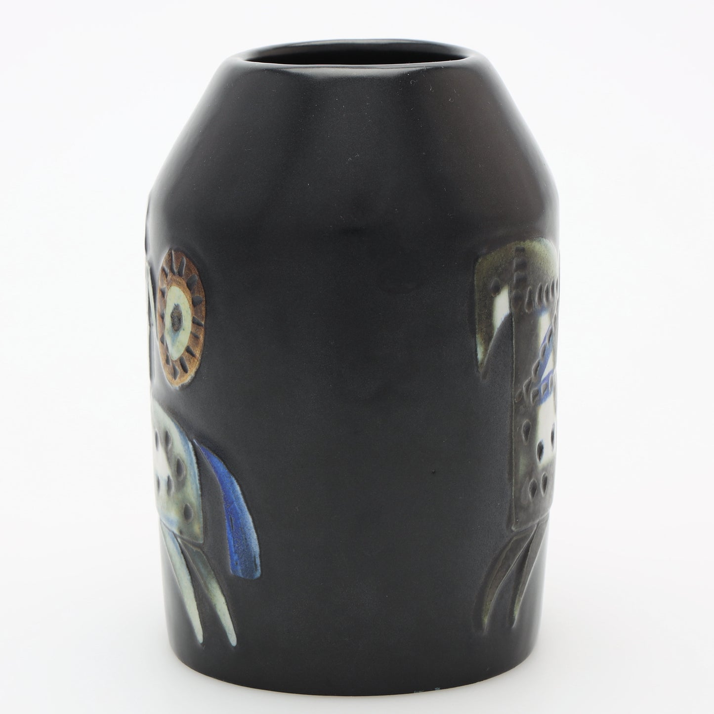 Vase décoratif en grès émaille, "Varite", Lisa Larson, Gustavsberg. 60's