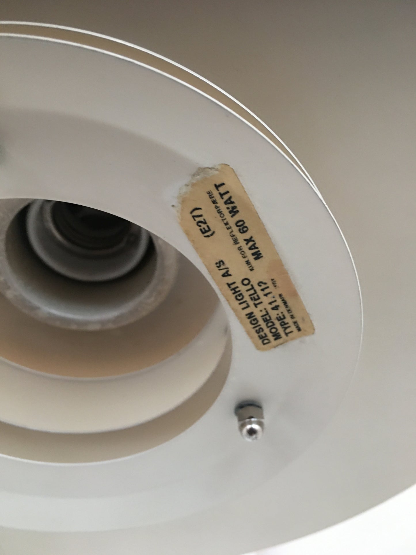 Suspension Design-Light , Danemark 1970