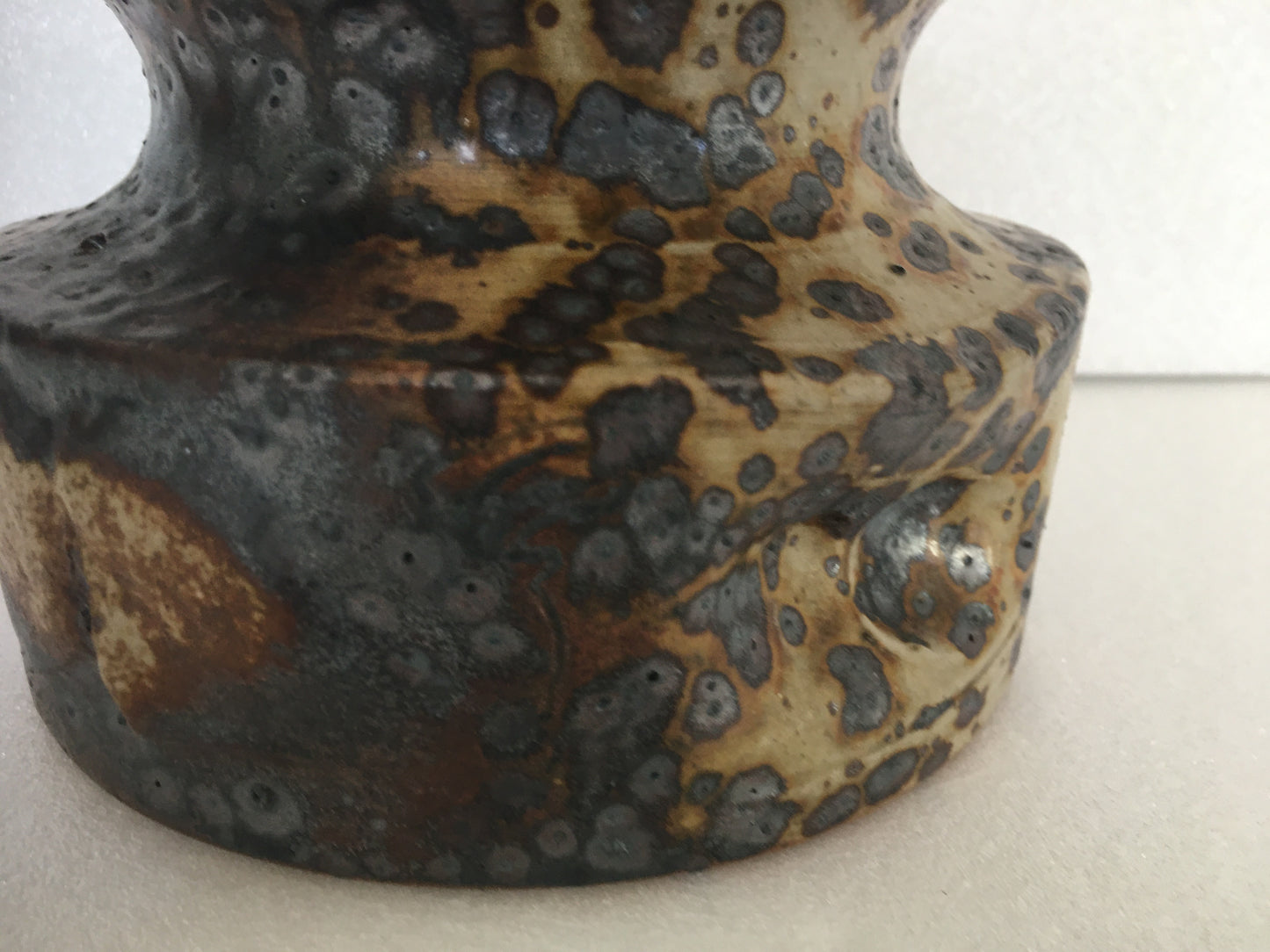 CLAES THELL Vase studio Höganäs Suède 1973
