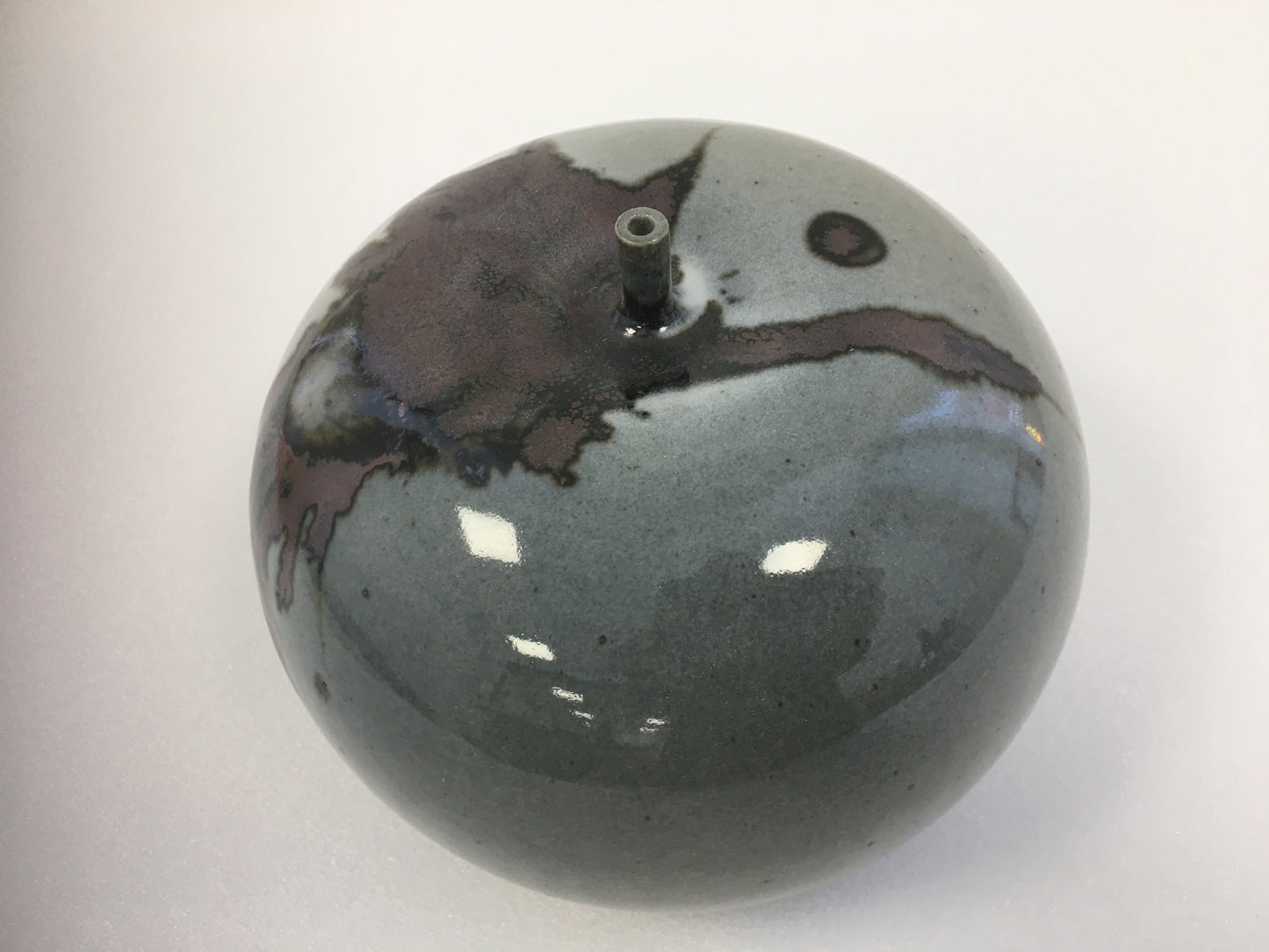 Claes Thell, Vase bouteille studio, Höganäs