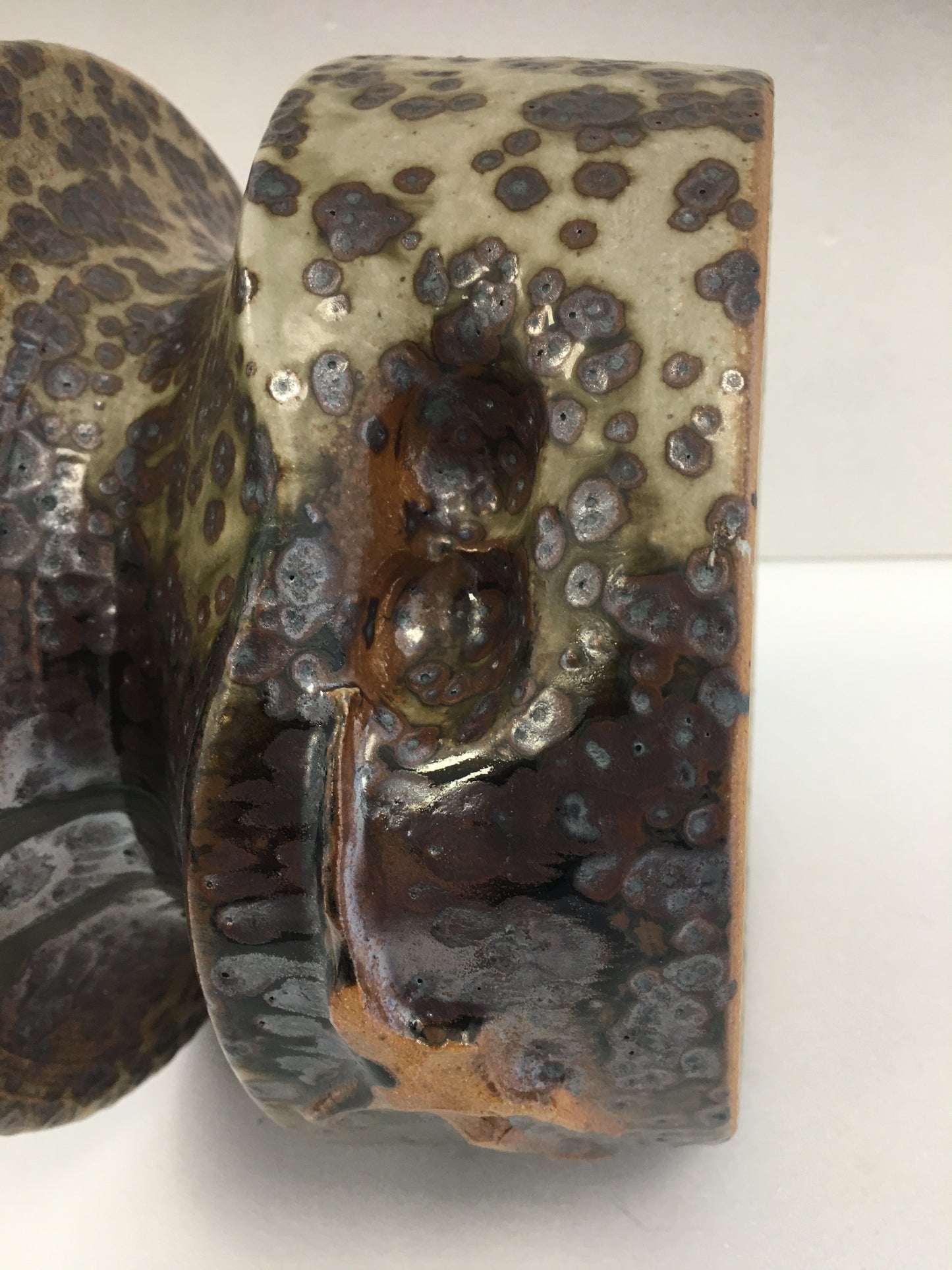 CLAES THELL Grande vase en grès Suède. C.70's