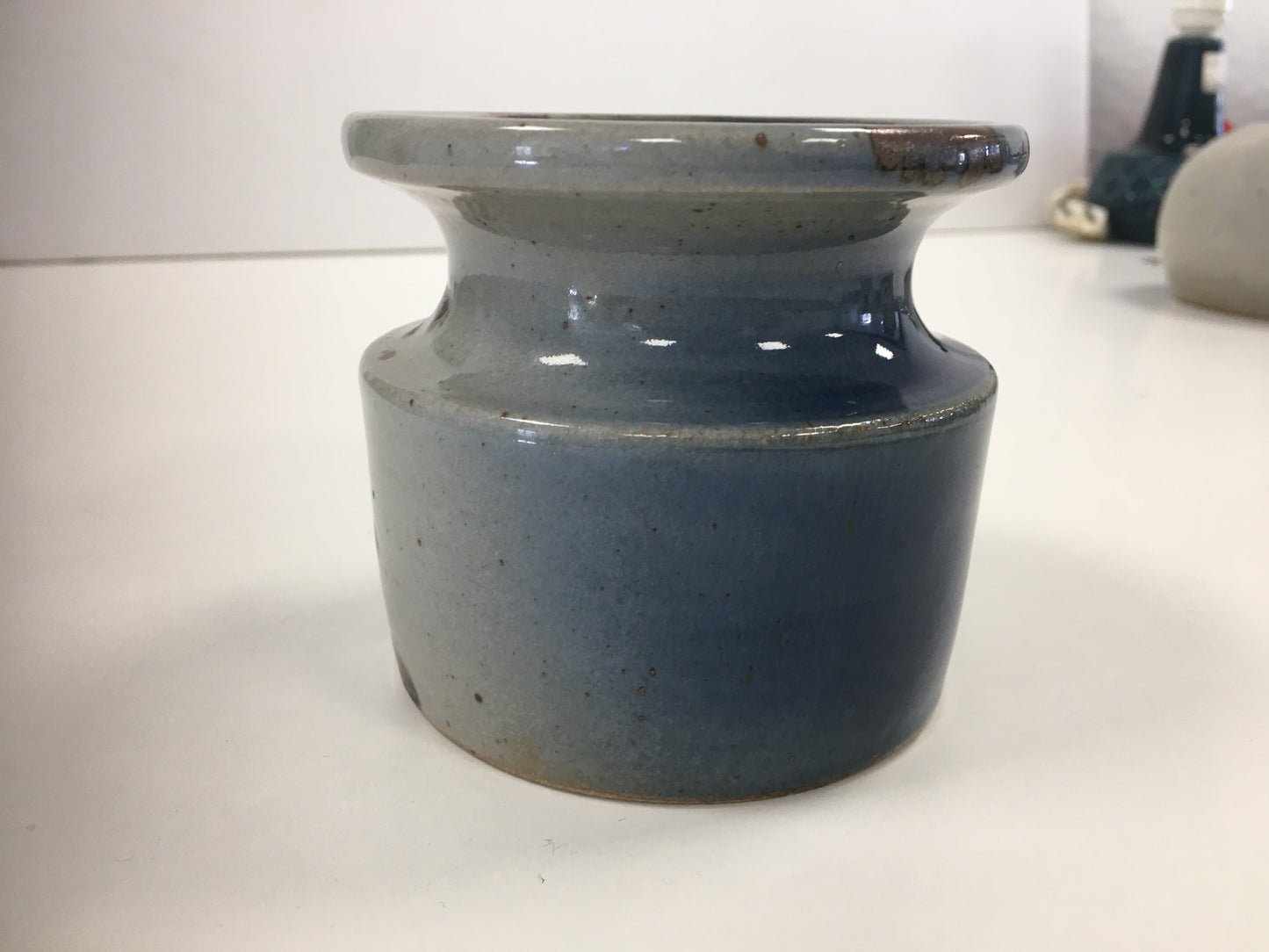 CLAES THELL Vase en grès émaillé, studio, Höganäs