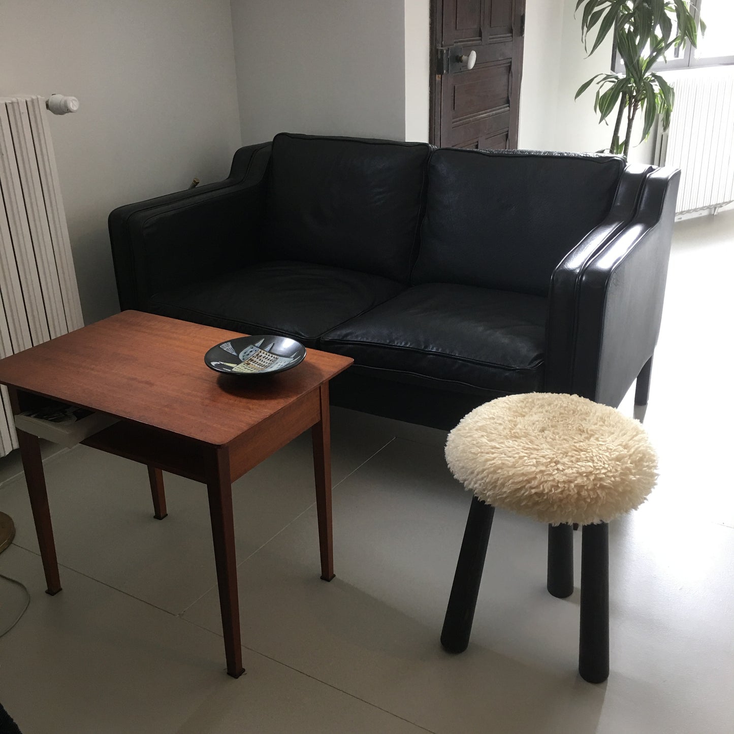 Tabouret , mouton , fabrication danoise 6O's