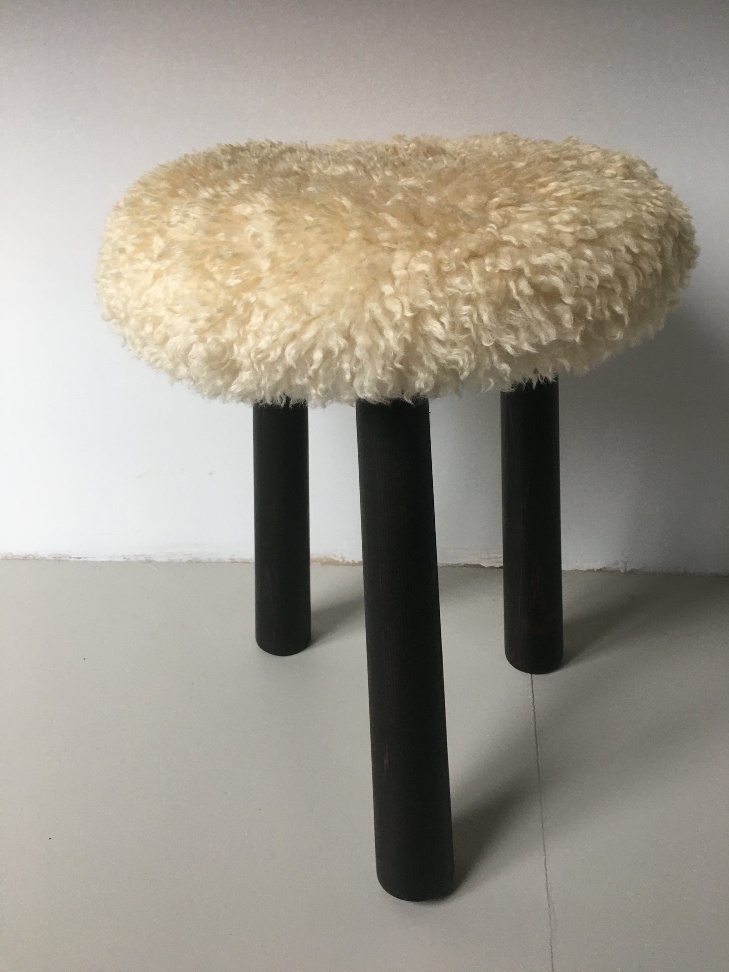 Tabouret , mouton , fabrication danoise 6O's