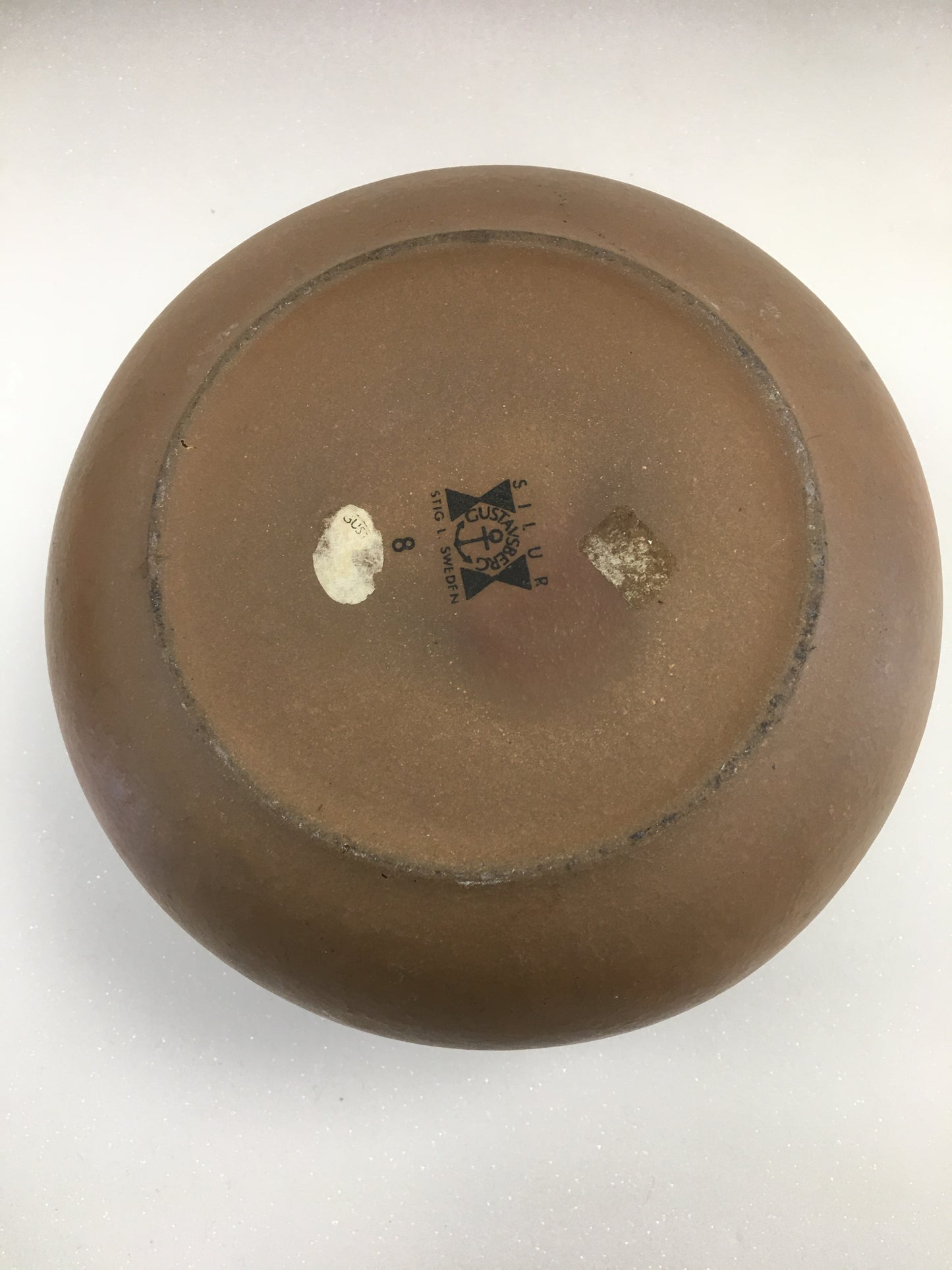 Stig Lindberg, vase en céramique,''Silur''Gustavsberg. Suède circa 60