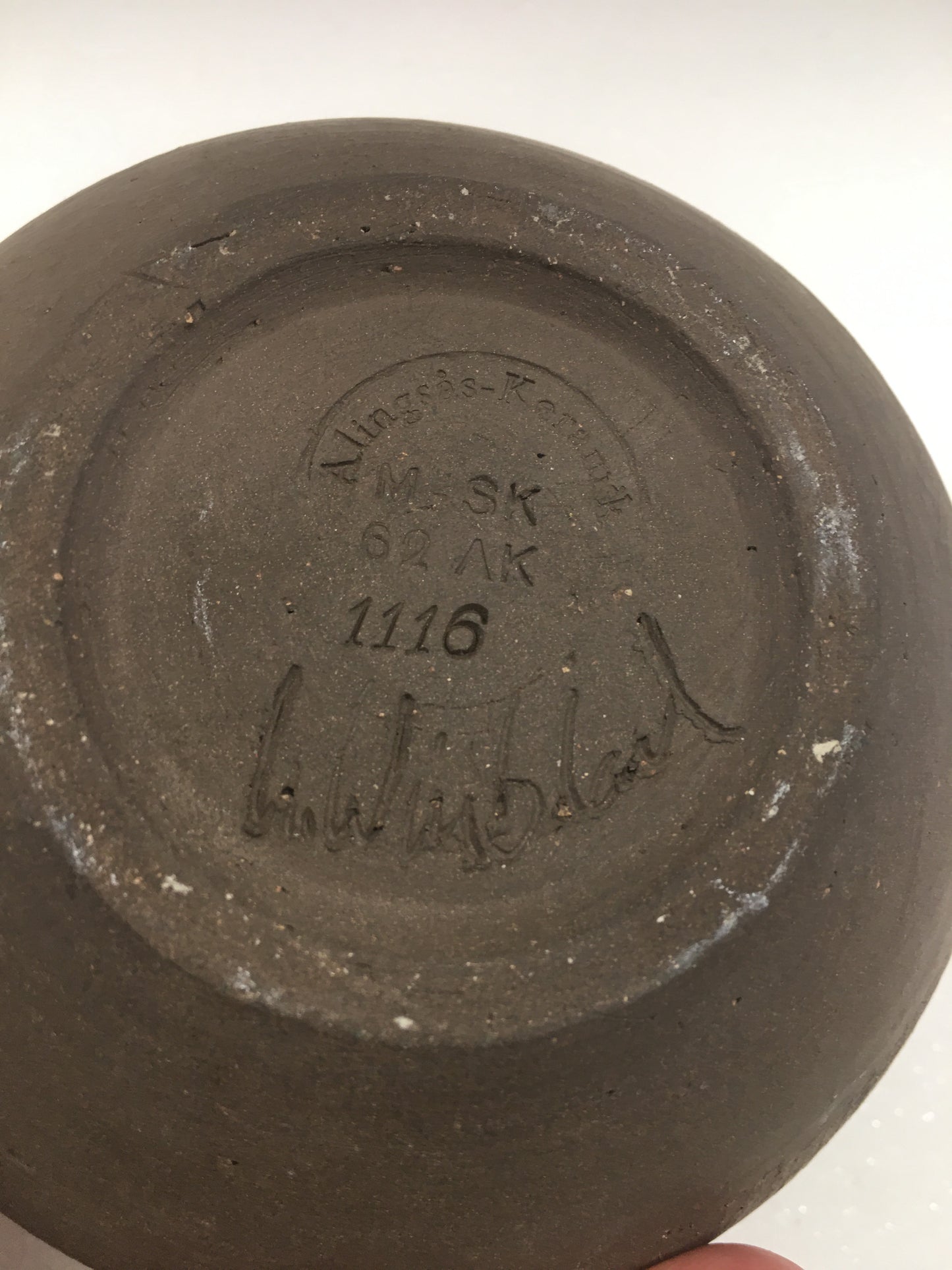 Ulla Winblad , Vase en grès émaillé, "Alingsås Keramik" circa 60