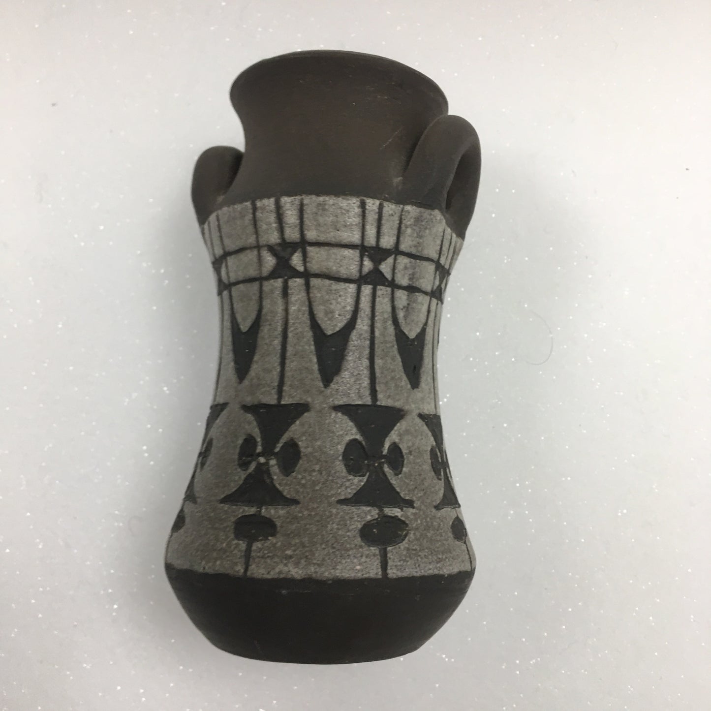 Ulla Winblad , Vase miniature en grès émaillé, "Alingsås Keramik" circa 60