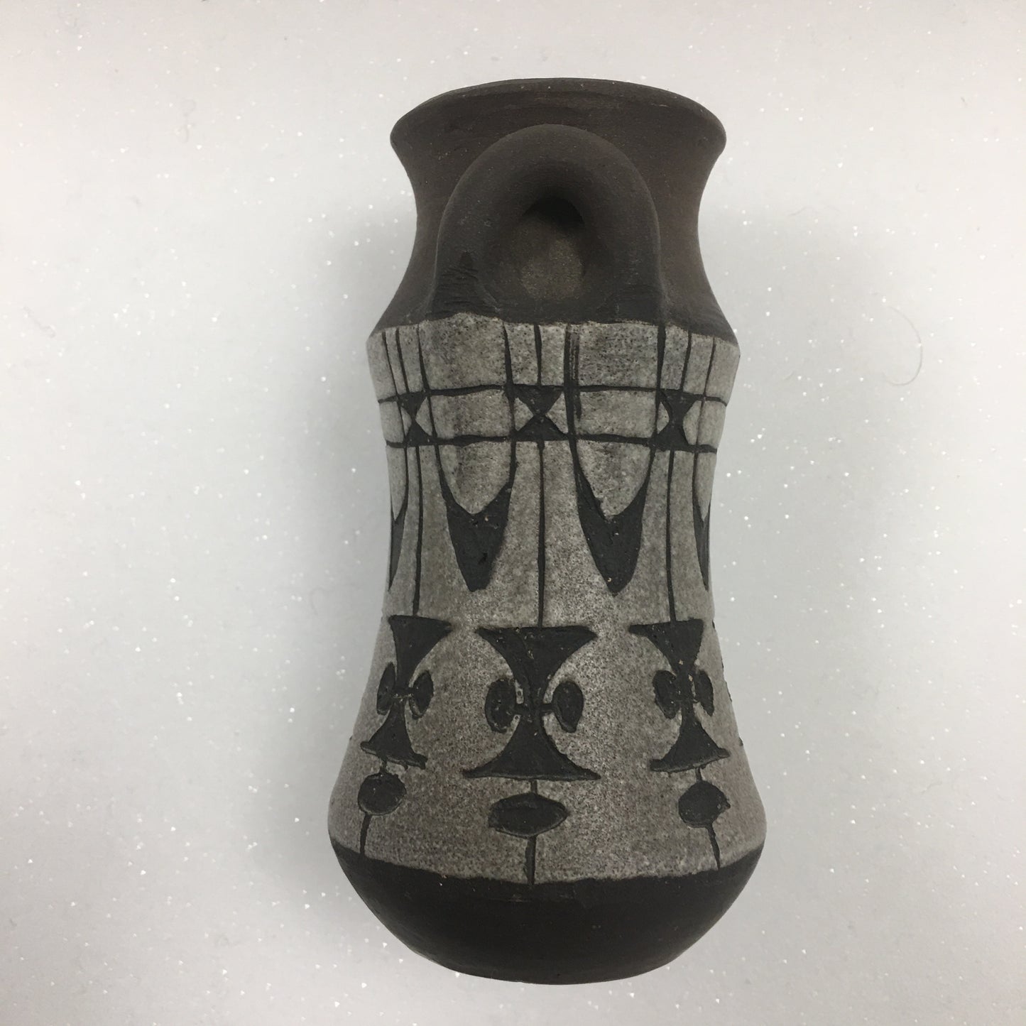 Ulla Winblad , Vase miniature en grès émaillé, "Alingsås Keramik" circa 60