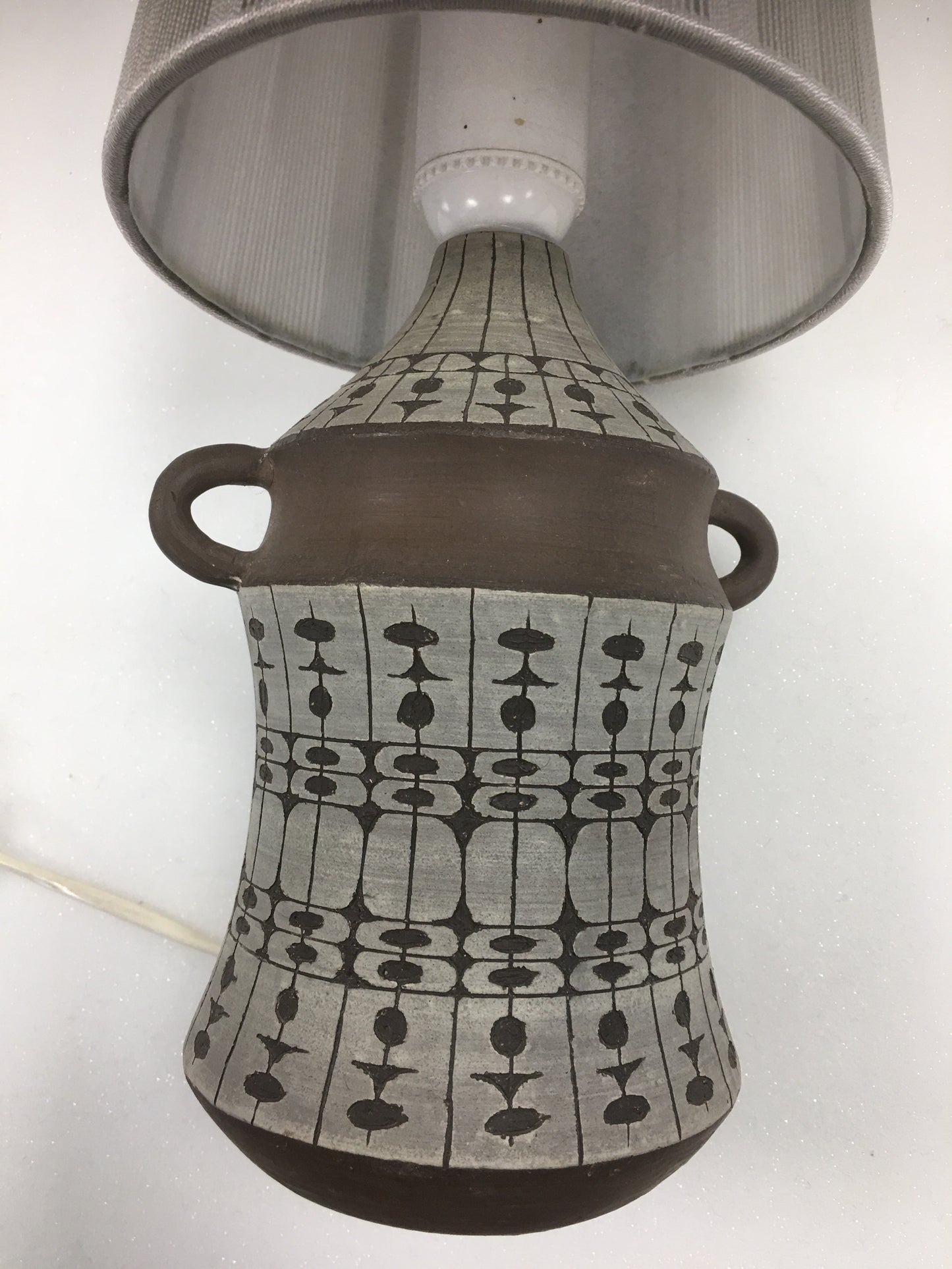 Ulla Winblad , Lampe de table en grès émaillé, "Alingsås Keramik" circa 60