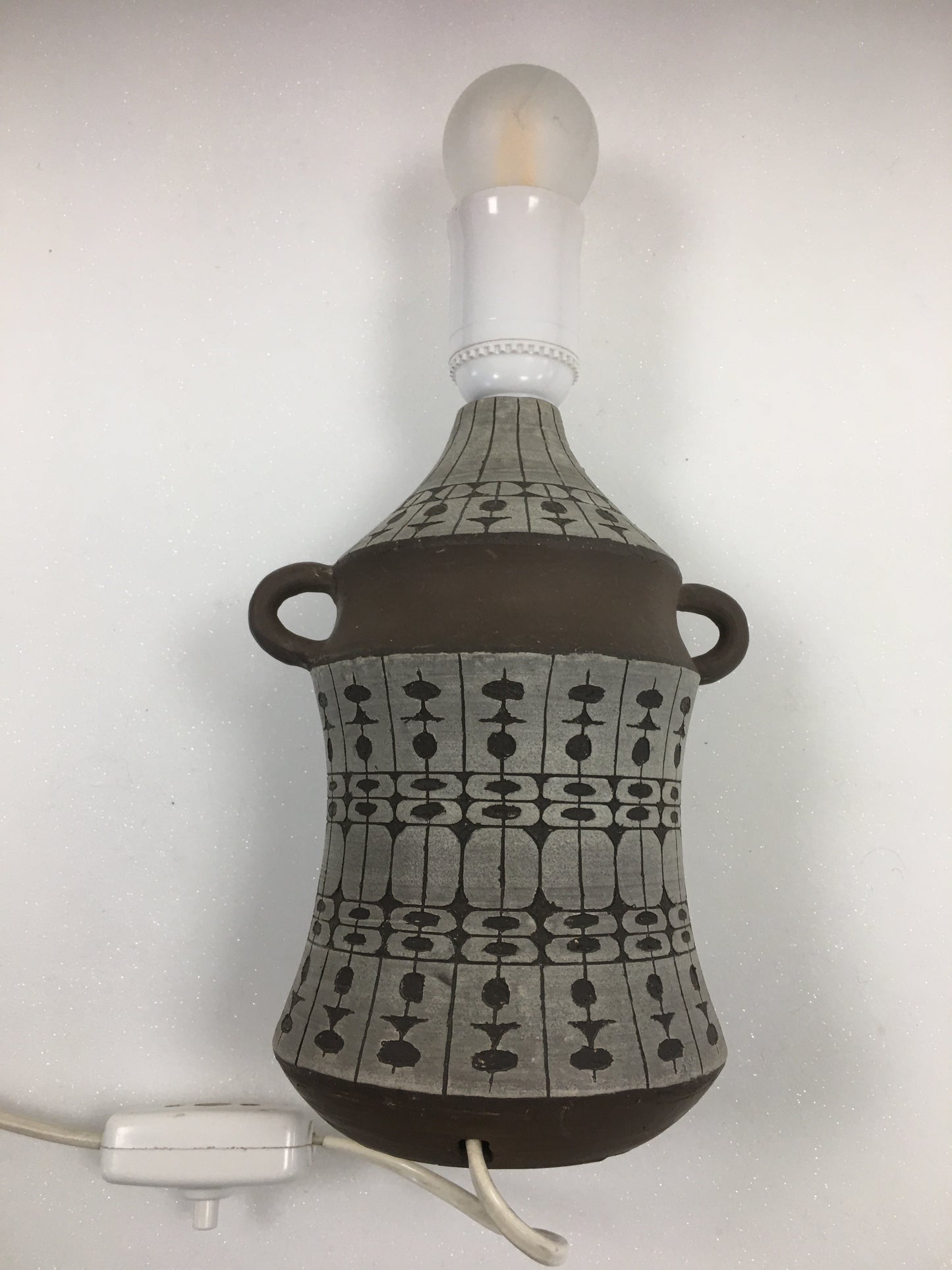 Ulla Winblad , Lampe de table en grès émaillé, "Alingsås Keramik" circa 60