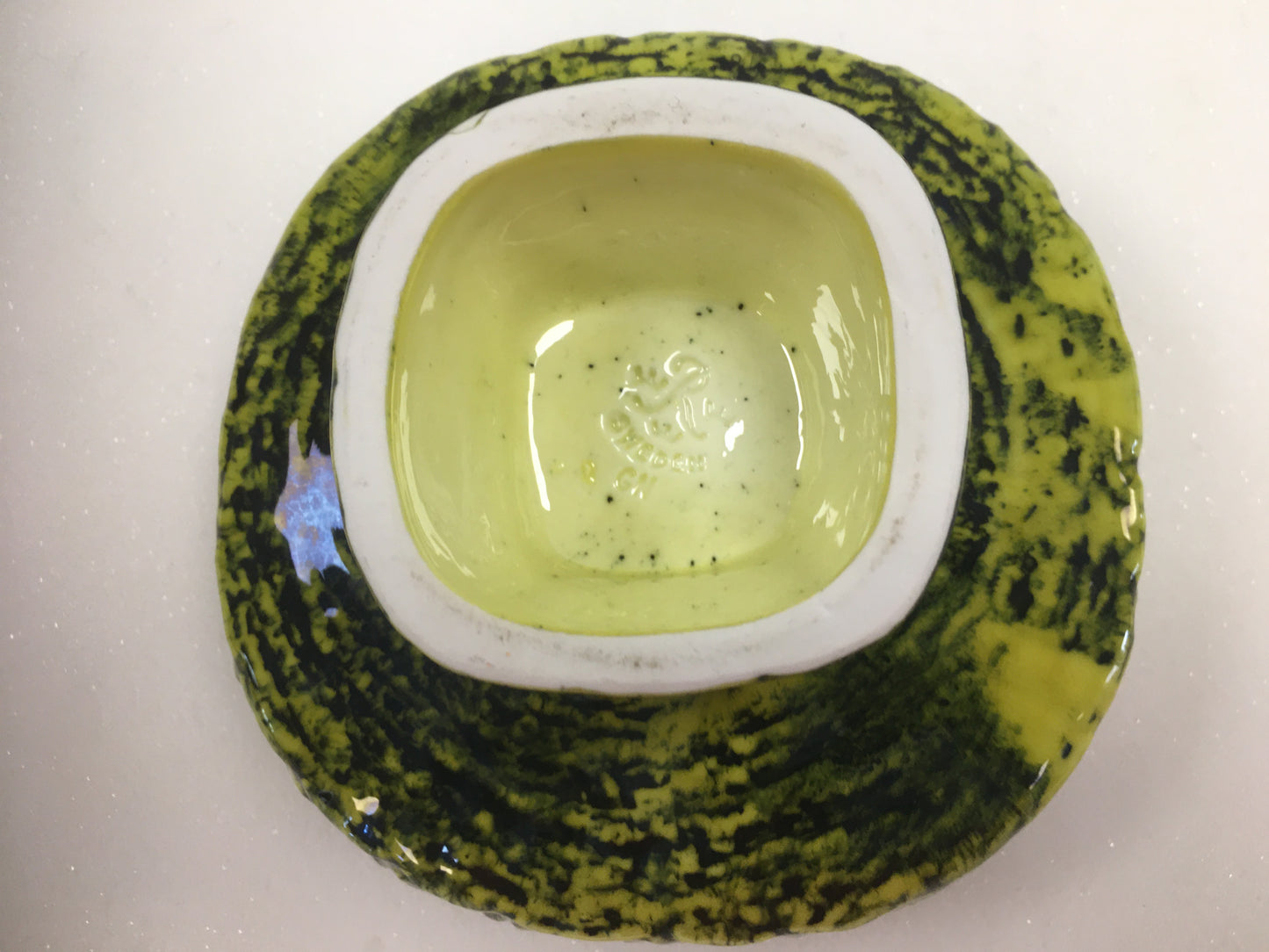 GUNNAR NYLUND Vase et coupole , Rörstrand, Suède circa 60