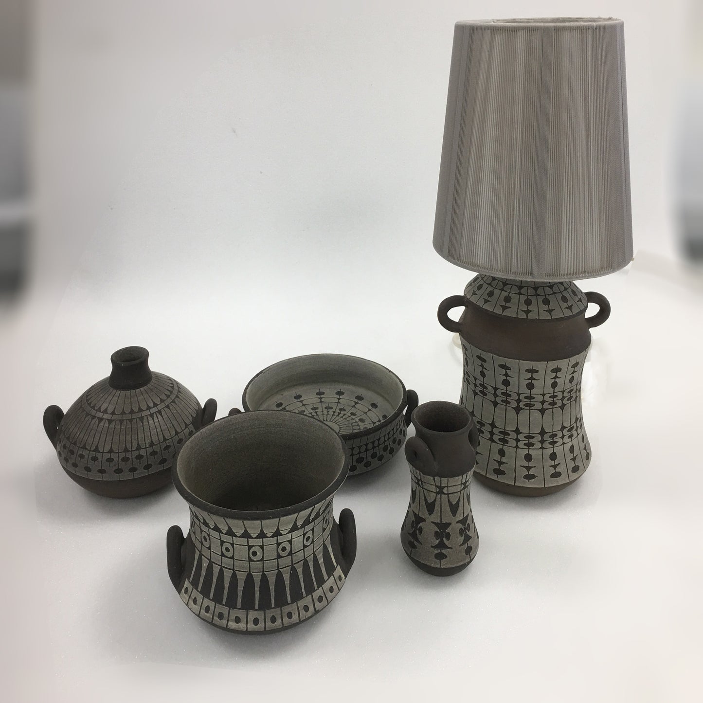 Ulla Winblad , Vase en grès émaillé, "Alingsås Keramik" circa 60