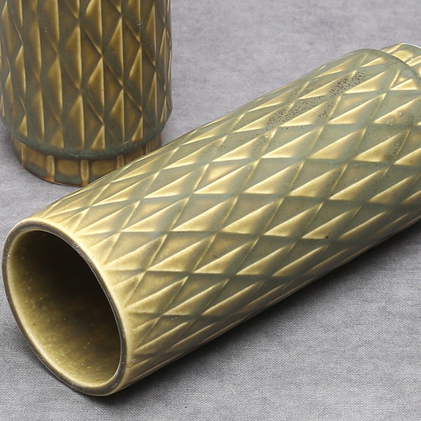 GUNNAR NYLUND 2 Vases "Eterna", Rörstrand, Suède circa 50