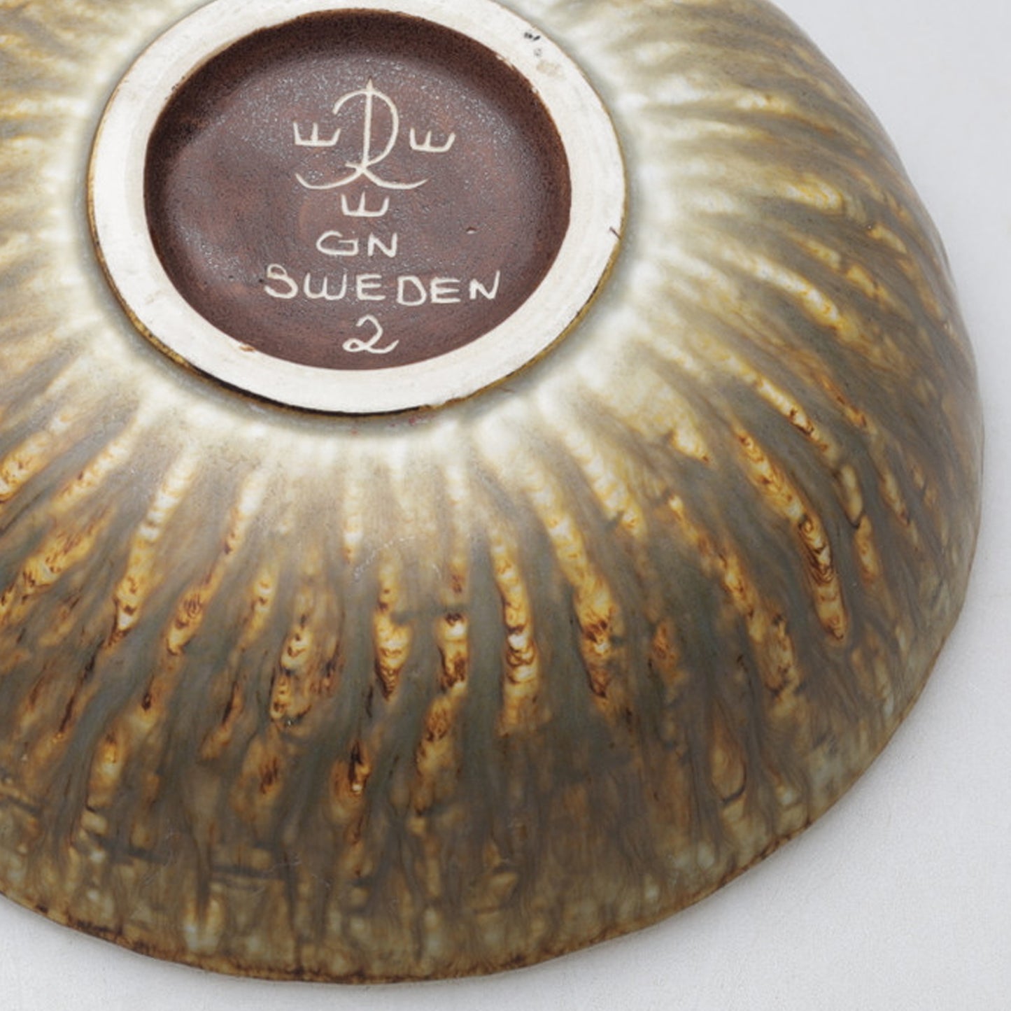 GUNNAR NYLUND. stoneware 17cm , Rörstrand, 1950s.