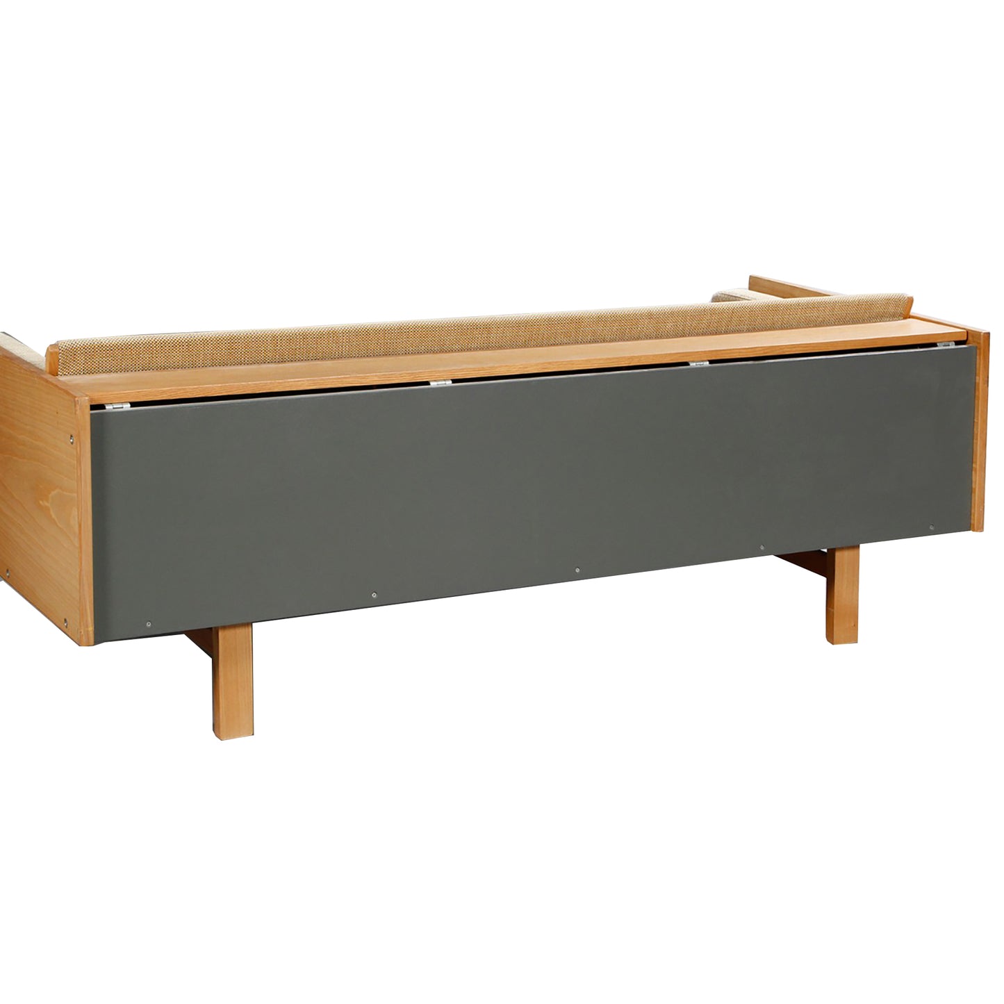 1_Hans J. Wegner. Canapé/ Lit de jour en bois de frêne. 1970