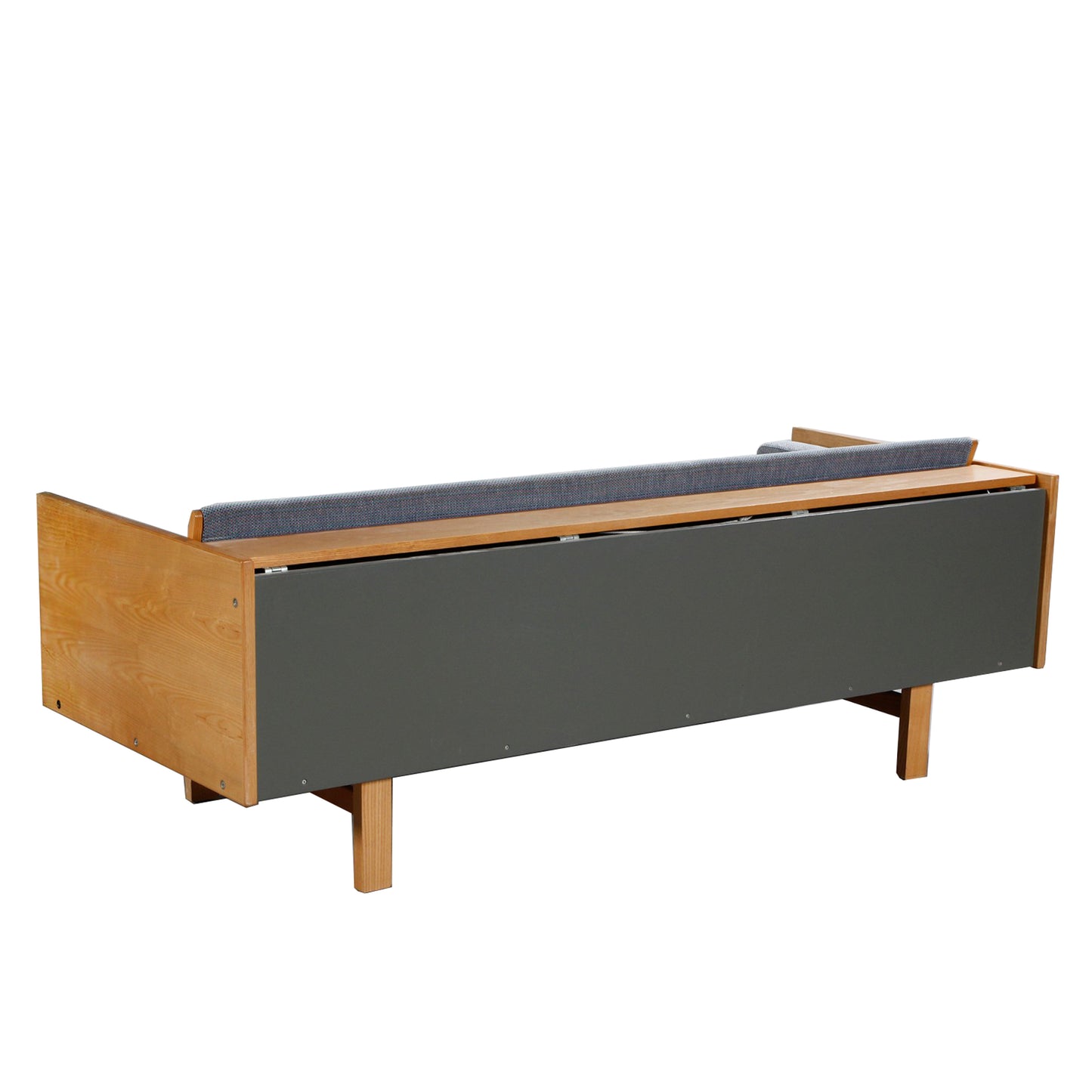 2_Hans J. Wegner. Canapé/ Lit de jour en bois de frêne. 1970