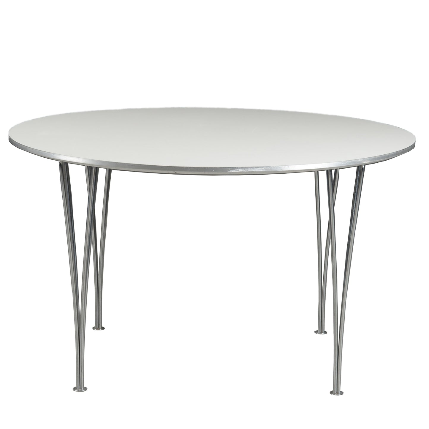Piet Hein & Bruno Mathsson. Table de repas ronde Ø 120 cm.