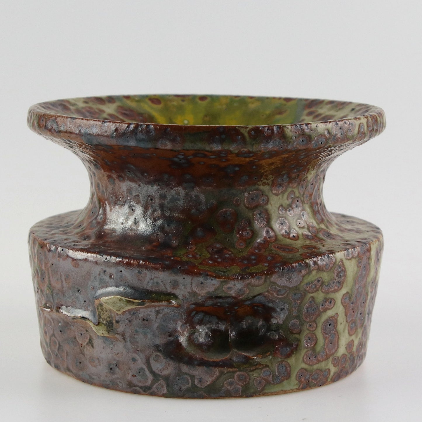 CLAES THELL Vase fabrique par Höganäs Suède 60's