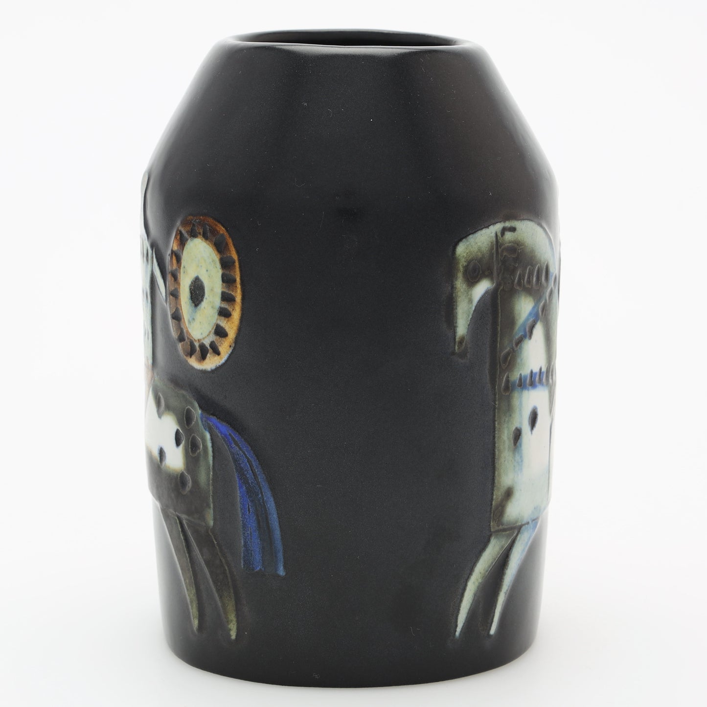 Vase décoratif  en grès émaille, "Varite", Lisa Larson,  Gustavsberg. 60's