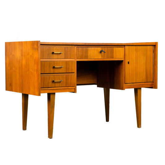 Bureau en teck, Danois,  années 1960